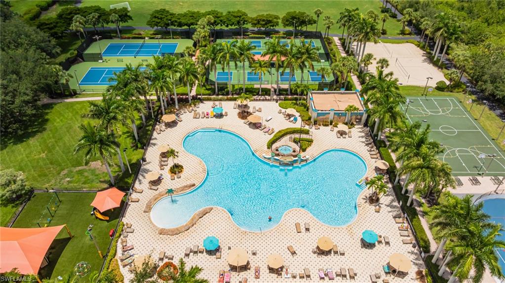 Bella Terra gated community entrance in Estero, Florida