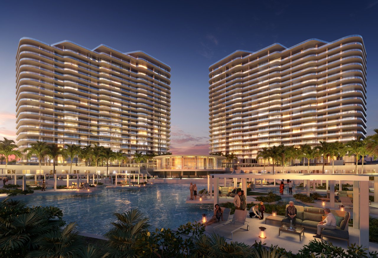 The Ritz-Carlton Residences, Estero Bay aerial view